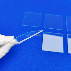 Customized Heating Clear Round quartz glass Fused Clear quartz glass disc Lab quartz  plate