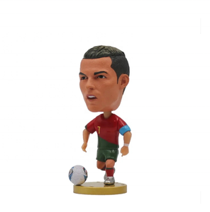 Customized PVC 3D Big Head Plastic Vinyl Toys Pop Soccer Football Mini Player Figurine Action Figures