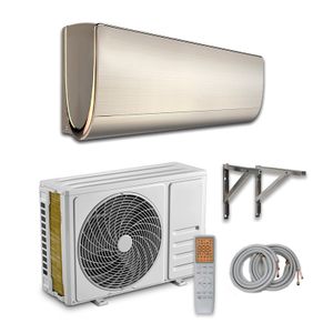 OEM Europe high energy efficiency 24000BTU Heat Pump ac inverter 50Hz 60Hz smart Mini Split Air Conditioner for home