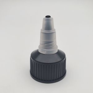 Wholesale 24/410 Plastic Cap Twist Top Cap Push pull cap for jam bottles PP plastic beak bottle cover