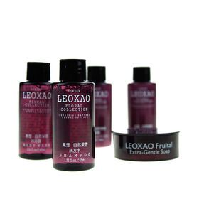 LEOXAO Hotel Toiletries Set Body Beauty Wash Organic Gluta Whitening Shower Gel Shampoo Amenities Kit