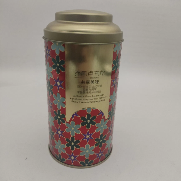 Manufacturers Custom Size and Printing Food Grade Metal Packaging Tin Box