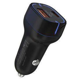 Fast charging phones PD20W car charger, USB A+C dual ports , 10 years factory production