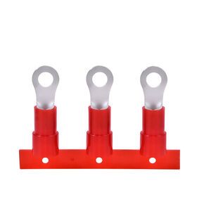 RVN1.25-4S Cable Terminals Connector Wire Electrical Crimping Ring Pre-insulated Terminals Reel Type