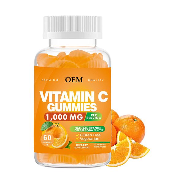 Immune Support  OEM 1000mg Gummy Bears Multi Vitamin C Gummies