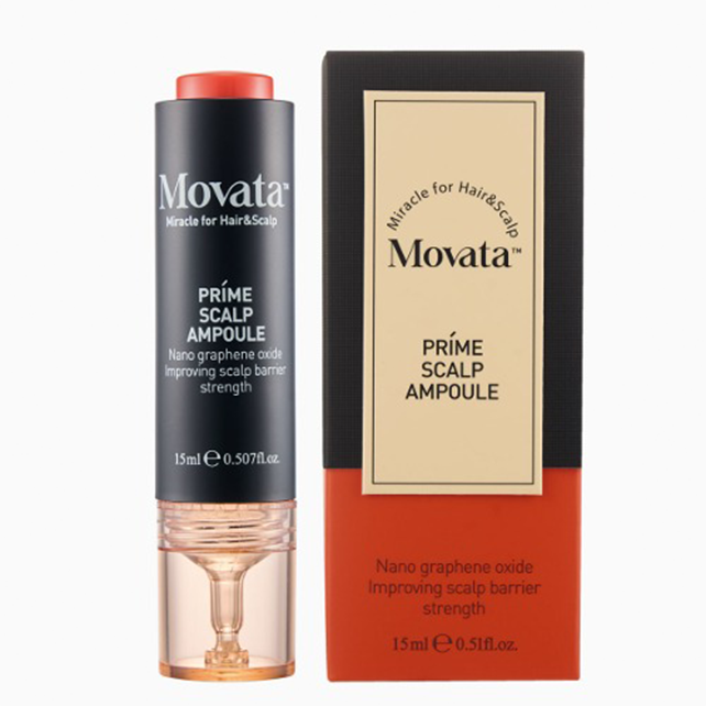 UNITED153 [NANO GRAPHENE OXIDE] Korean Brand High Quality Scalp Moisturising Nourishing Ampoule MOVATA PRIME Scalp Ampoule