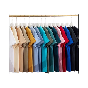 High Quality 100% Cotton Oversized Heavy T-Shirt Men Custom Printed Plain T-Shirts Short Sleeves Solid Pattern Knitted Fabric