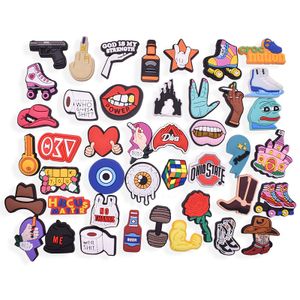 Shoe Charms Funny Prank Clog Accessories Pins Kids Adults Party Favors Birthday Gifts PVC Rubber Shoe Charms Shoe Decorations
