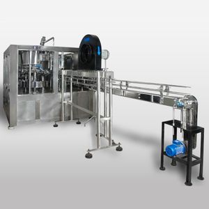 Glass Bottle Rinsing Filling Capping Machine