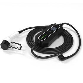 Wholesale Electric Car 3.5KW 7Kw 16A 32A EV Charger Station, Portable Ev Charger With Screen Adjustable