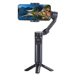 Factory Foldable 3 Axis Gimbal Stabilizer Phone Tripod Vlog Live Video Travel Shooting Anti-shake Selfie Stick Gimbal no APP