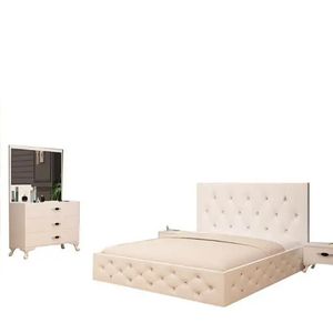 GC WHITE BEDROOM SET HIGH QUALITY HOME FURNITURE BEST SELLER PRODUCT INCH SIZES FOR USA MARKET QUEEN KING BED