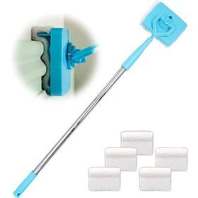 Baseboard & Molding Cleaning Tool Dust Mop With Long Handle