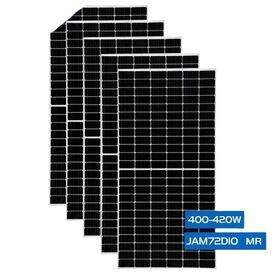 2023 JA high quality 400W 405W 410W 415W 420W Bifacial Mono PERC Half-cell solar panels manufacturers in china