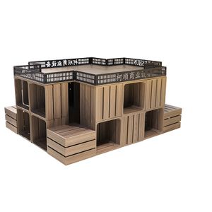 Supermarket shelves, bulk cargo containers, steel and wood shelves customized by manufacturers