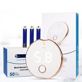 Home test blood sugar testing equipment blood sugar monitoring device blood glucose meter kit