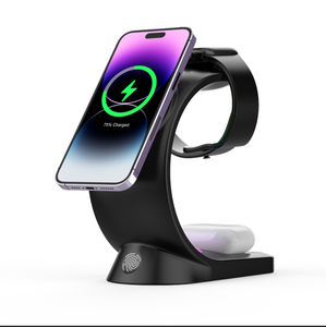 Portable holder Phone Popular Multifunctional 3In 1 Wireless Charger Fast Charging Dock Stand Desktop Charging Station