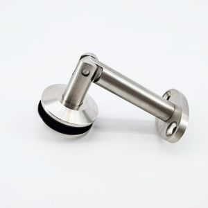 HUARUN High Quality Wall to Glass Stainless Steel Glass Canopy Awning Fittings For Outdoor Curtain Wall System