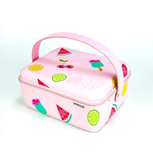 Portable Custom Logo storage hard eva Picnic Bag waterproof hard eva case Insulated lunch Picnic case