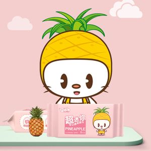Private label alcohol free sensitive skin care cotton baby wipe portable mini travel pack