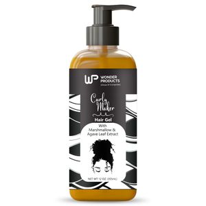 Best Selling CURLY MAKER HAIR GEL 355 ML for all hair types at low prices with customized logo private label