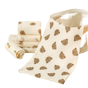 High Quality Organic Cotton Baby Bib with Soft Muslin Wrap Budget-Friendly Goodness for Sleep Comfort Character Pattern Gifts