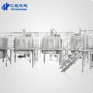 HG Beer Making Machine Craft Beer Brewery Industrial Turnkey Restaurant Beer Brewing Equipment System