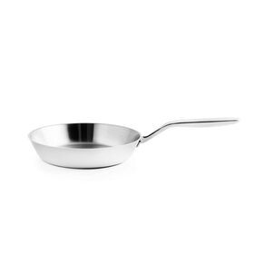 Manufacturer OEM Triply 28cm Stainless Steel Pans Non Coating Saute Frying Pan