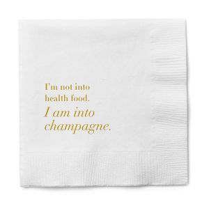 Customized tissue paper logo party beverage napkins