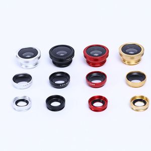 180D fisheye 0.67X wide-angle macro three in one mobile phone lens, mobile phone wide-angle lens, macro lens used for capturing
