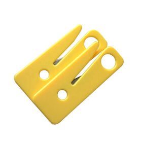 Custom Logo Seatbelt Cutter Seat Belt Cutter Safety Knife Yellow Color Car Rescue Kit Emergency Survival Tools For First Aid