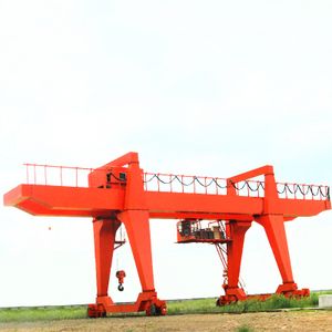 Good standard lifting 30 ton heavy duty double box subway gantry crane
