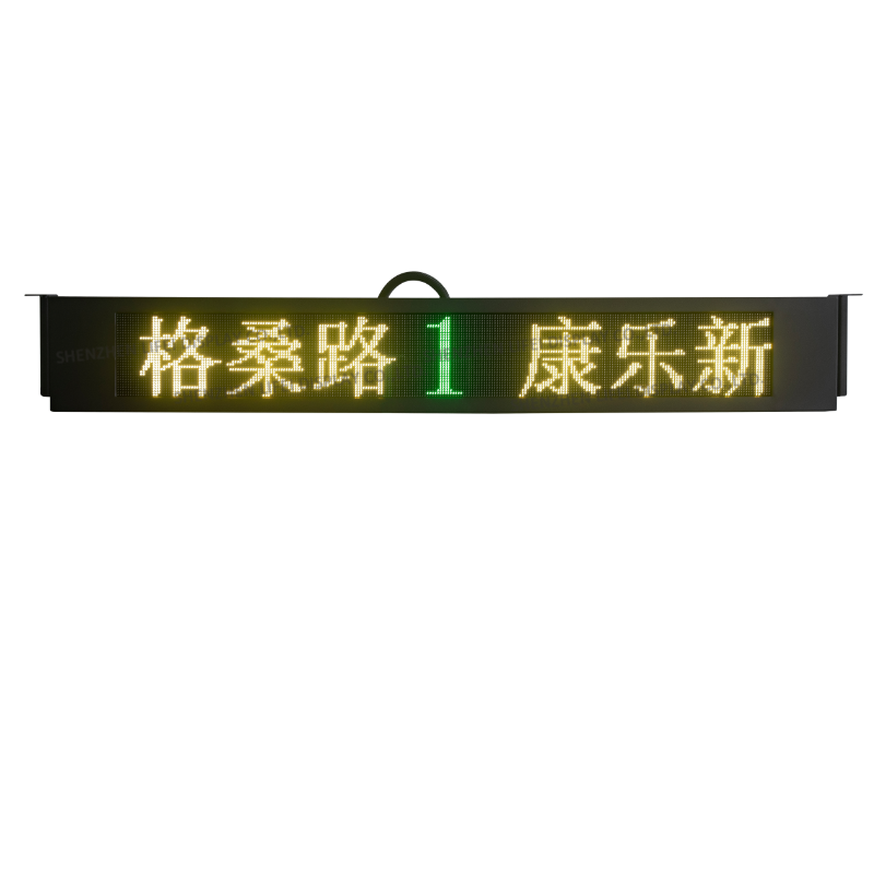 Full color Bus route destination sign LED board display screen