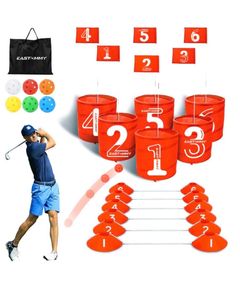 GIBBON Popup  Golf Bucket Game Set