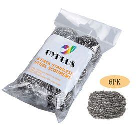 High Quality Clean Metal Dish Steel Ball Brush Stainless Steel Scourer