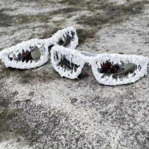 Punk Style Sunglasses Men Women Y2K Hip-hop Retro Small Frame Cool's Decorative Sun Glasses Goggles Eyewear Fashionable