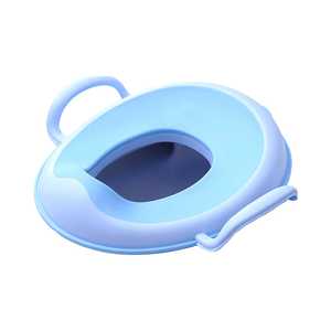 BBCare Soft TPE Cushion Handles Toilet Seat Double Anti-Slip Design Splash Guard Boys Girls Baby's High-Anti-Slip Potty Training