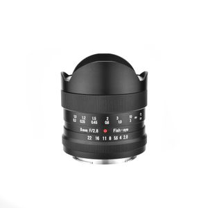 Fisheye Lens 8mm F2.8 Full Frame Camera Lens Wide Angle Lens