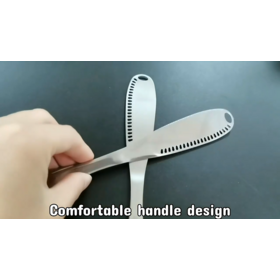 High quality stainless steel silver cheese grater knife for cheese