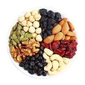 Healthy Delicious Organic Snacks Deluxe Mixed Dried Nuts and Fruits Wholesale