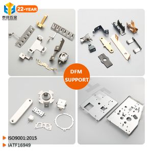 Custom OEM High Precision Metal Stamping Parts Copper Brass Bronze Stainless Steel Processing Small Stamped Fabrication Service