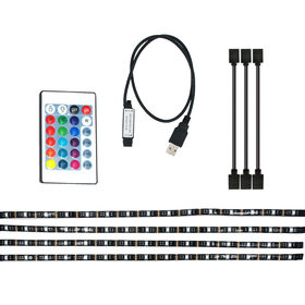 Seven Lights Technology Co., Ltd. TV bias lighting RGB LED strip light SMD5050 for TV ambient lighting USB TV lights with remote HDTV