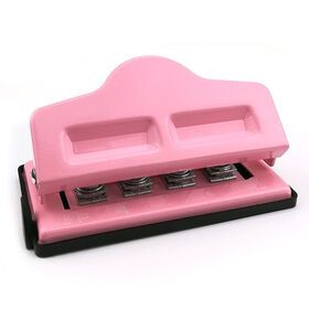 Manufacturer supplies custom office hole puncher hand held paper metal hole punch for disbound notebookPopular