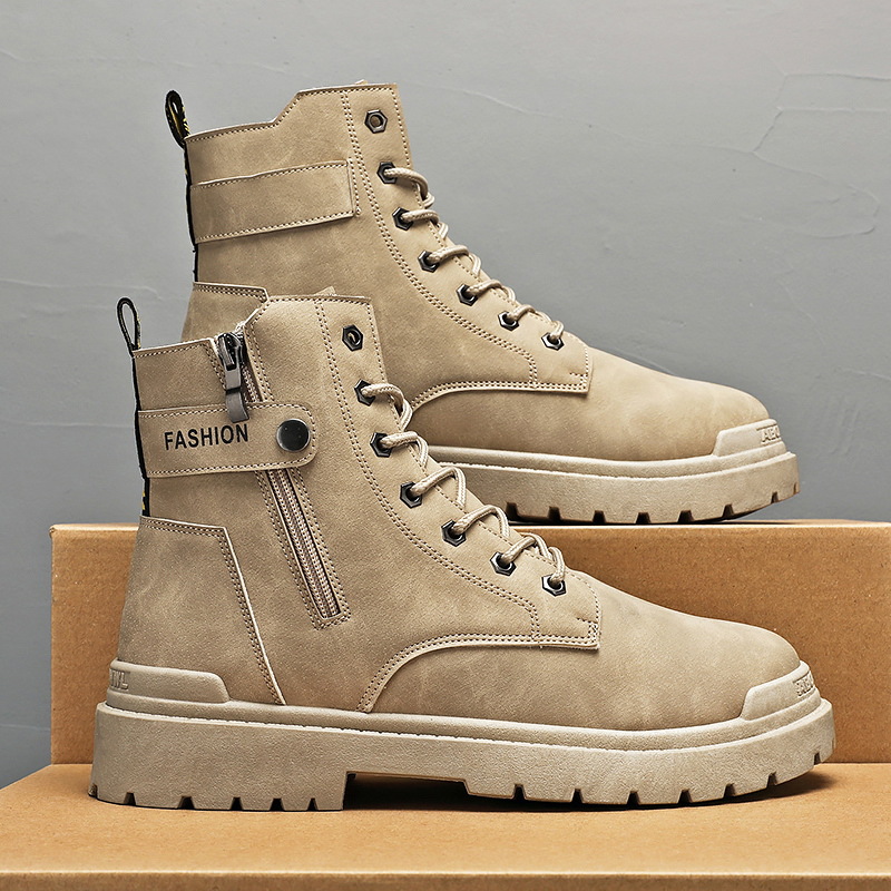 Quanzhou East Speed Rui Trade Co., Ltd. Men's Doc Martens Fall Men's Leather Boots Casual Outdoor Work Boots