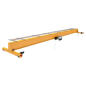 European Single Girder Overhead EOT Bridge Crane 1-20 Ton Electric Workshop Warehouse Engine Gear Core Components Used Sale