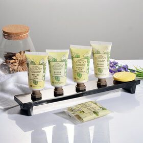 Wholesale Hotel Shampoo and Hair Conditioner Body Lotion Soap Shampoo Set Travel Toiletries Liquid Unisex Adults Herbal LEOXAO