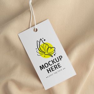 Custom Tags Paper Labels Clothing Brand Fashion Business Handmade Merchandise Logo Design Hang Personalized Tag