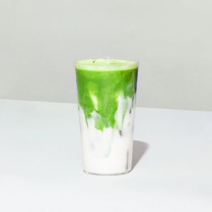 Private Label Organic Sweet Strawberry Matcha Milk Powder For Soft Ice Cream