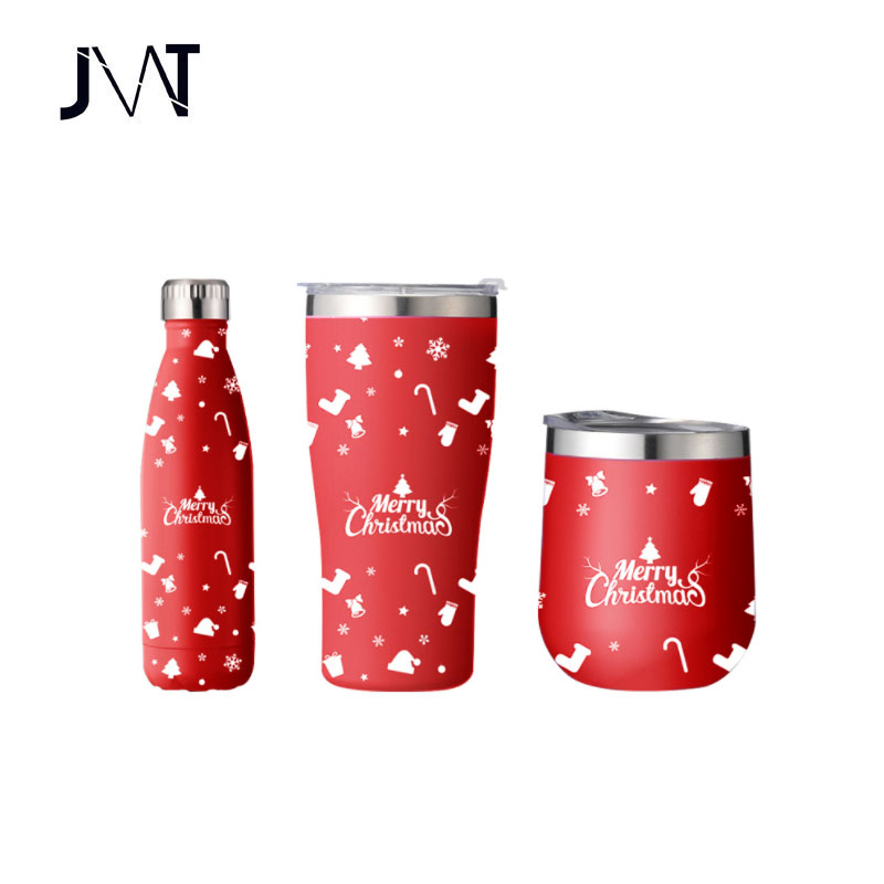 Quanzhou Jiwute Import & Export Co., Ltd. 2024 Hot Sale Christmas Gift Bpa Free Stainless Steel 350ml Water Bottle Egg Shaped Wine Tumbler Mug Vacuum Insulated Mug