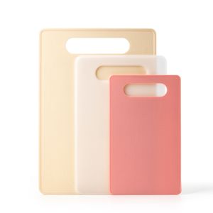 Low MOQ Best Price Plastic PP Cutting Board Vegetable Meat Chopping Board For Kitchen